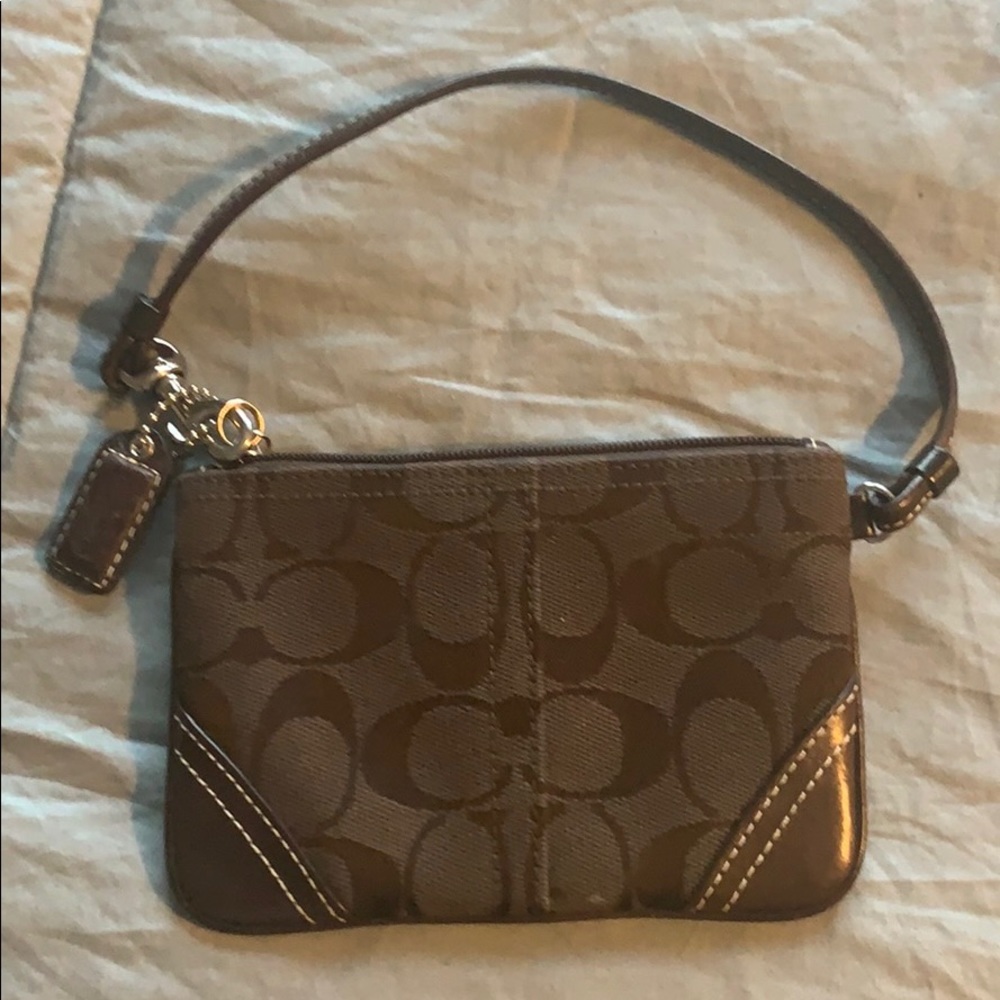 Coach wristlet.